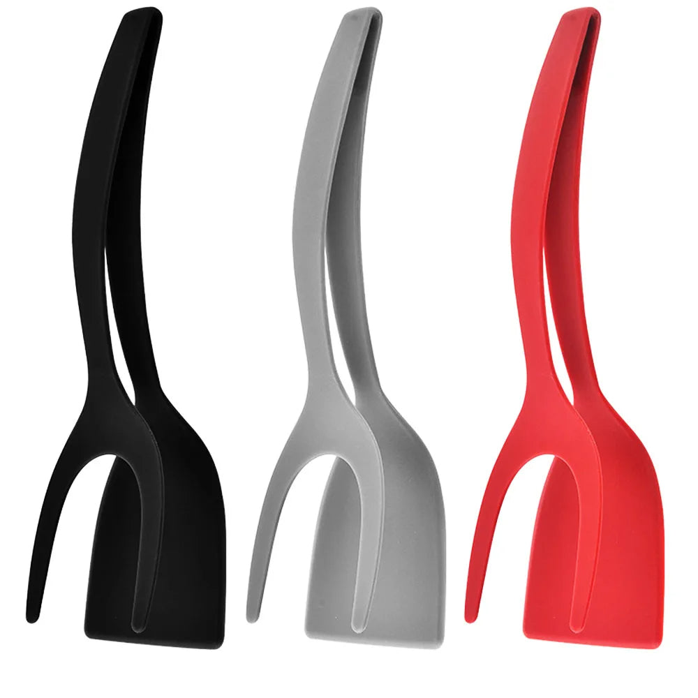 2 In 1 Spatula & Tongs for Eggs