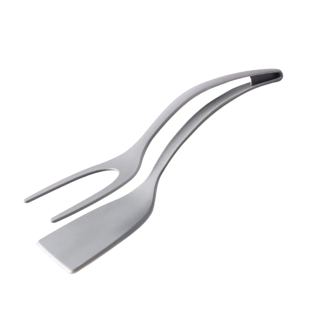 2 In 1 Spatula & Tongs for Eggs