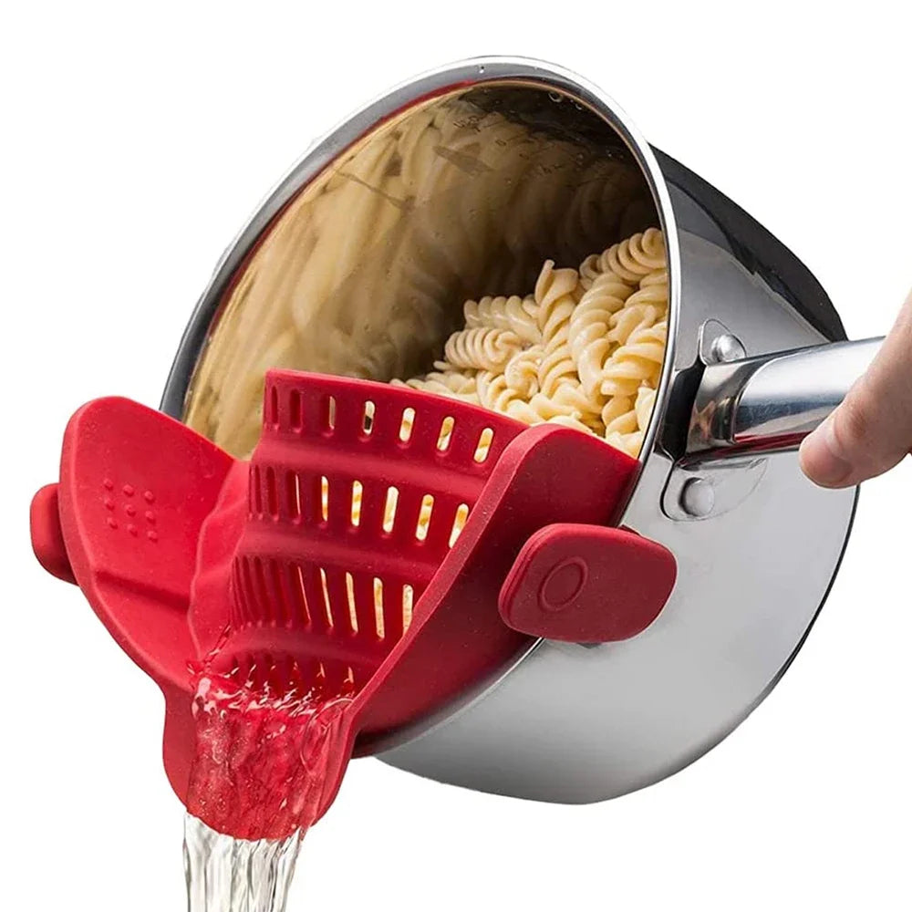 Clip 'N Strain Universal Silicone Strainer Clip